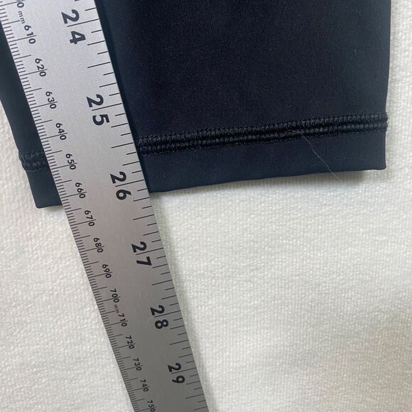 Savage X Fenty Black Leggings, Size L — Side Slip Pockets, 26″ Inseam - Picture 9 of 10